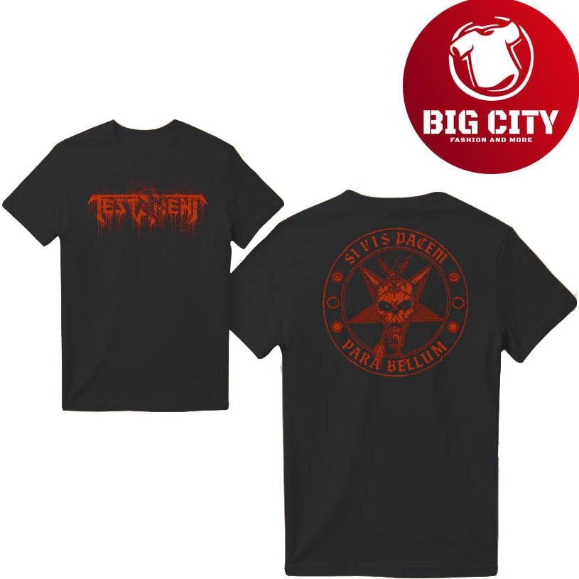 Testament Si Vis Pacem Para Bellum 2025 Two Sided Shirt