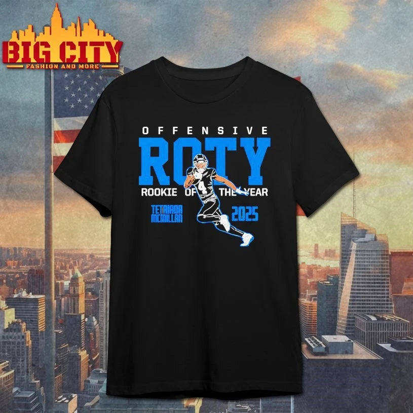 Tetairoa McMillan Offensive Rookie Of The Year 2025 T-Shirt