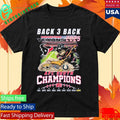 Texans 2025 AFC South Champions Back 3 Back Shirt