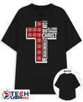 Texas A and M Aggies Women’s Basketball cross I can do all things through christ who strengthens me shirt