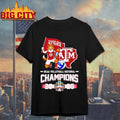 Texas A&amp;M Aggies 2025 Volleyball National Champions Mascot Flag shirt