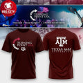 Texas A&amp;M Aggies Charlie Kirk Turning Point USA 2025 Two Sided Shirt