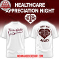 Texas A&amp;M Aggies Healthcare Appreciation Night 2026 MLB Logo Two Sided Hoodie Shirts