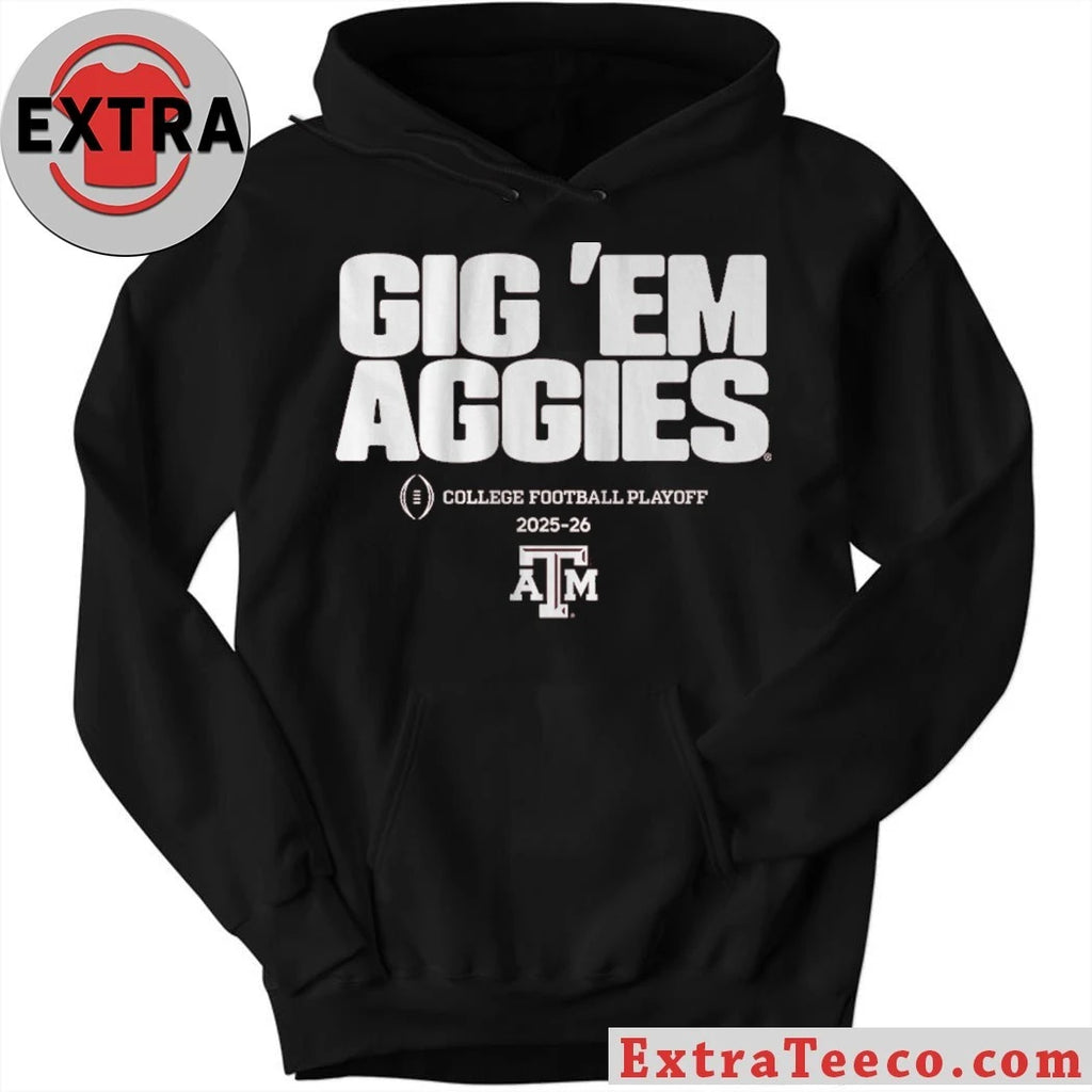 Texas A&amp;M Football 2025 CFP Team Slogan Logo Celebrating the Texas A&amp;M Aggies’ qualification for the 2025-26 College Football Playoff (CFP) Shirt