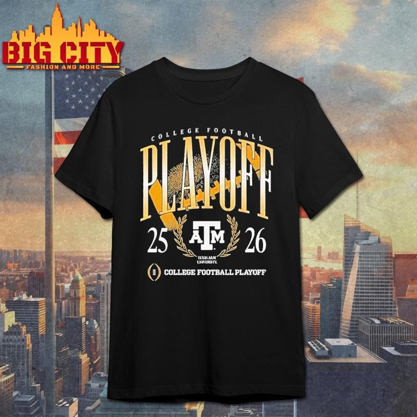 Texas Am Aggies 2025-2026 College Football Playoff Shirt