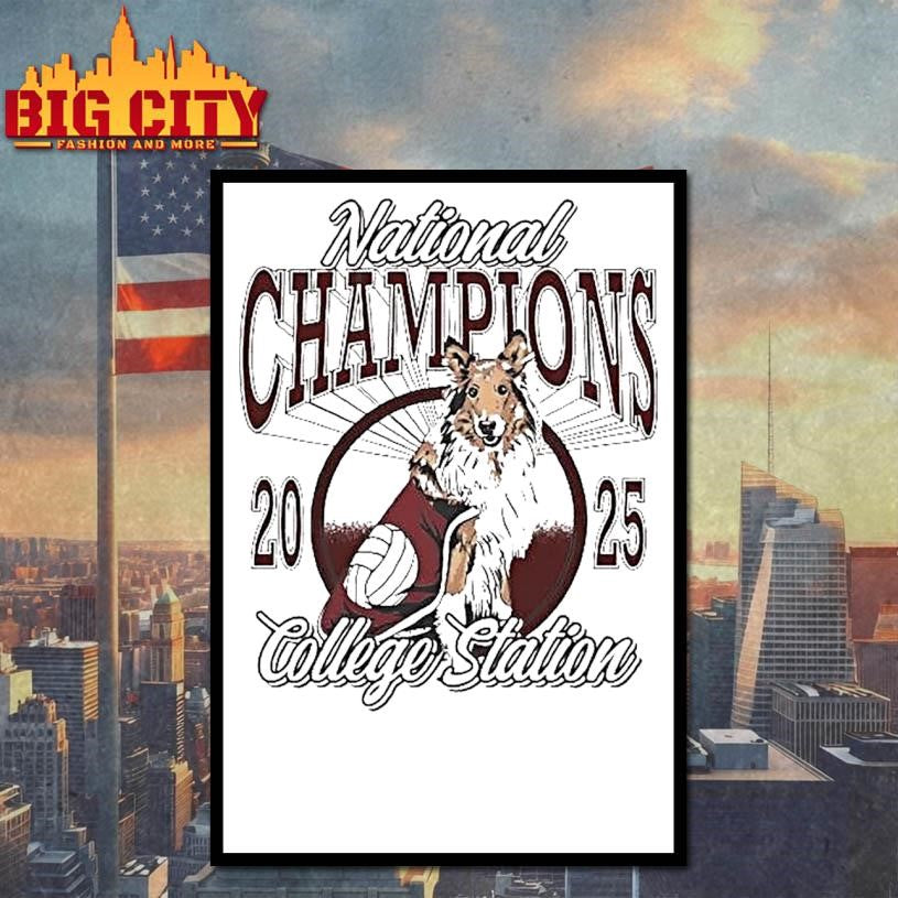 Texas Am Aggies 2025 National Champions College Station Shirt