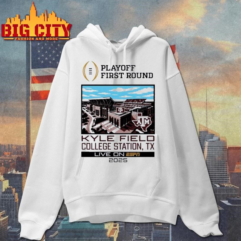 Texas Am Aggies Cfp 1st Round Live From Kyle Field Shirt