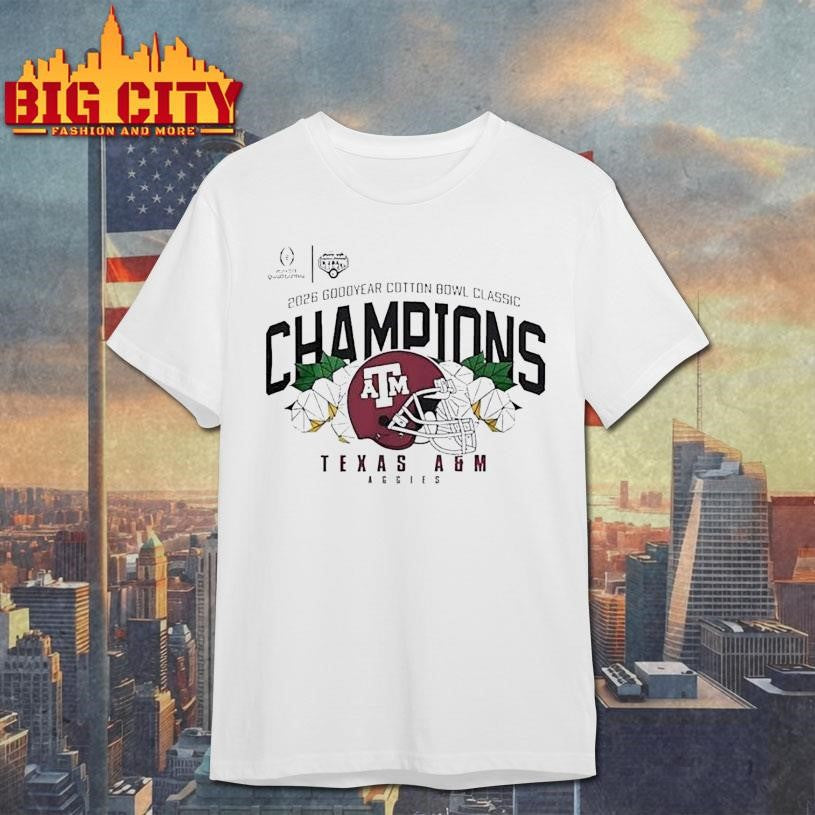 Texas Am Aggies Football 2026 Cotton Bowl Champions Shirt