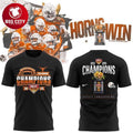 Texas Longhorns 2025 Cheez-It Citrus Bowl Champions Locker Room Two Sided Shirt