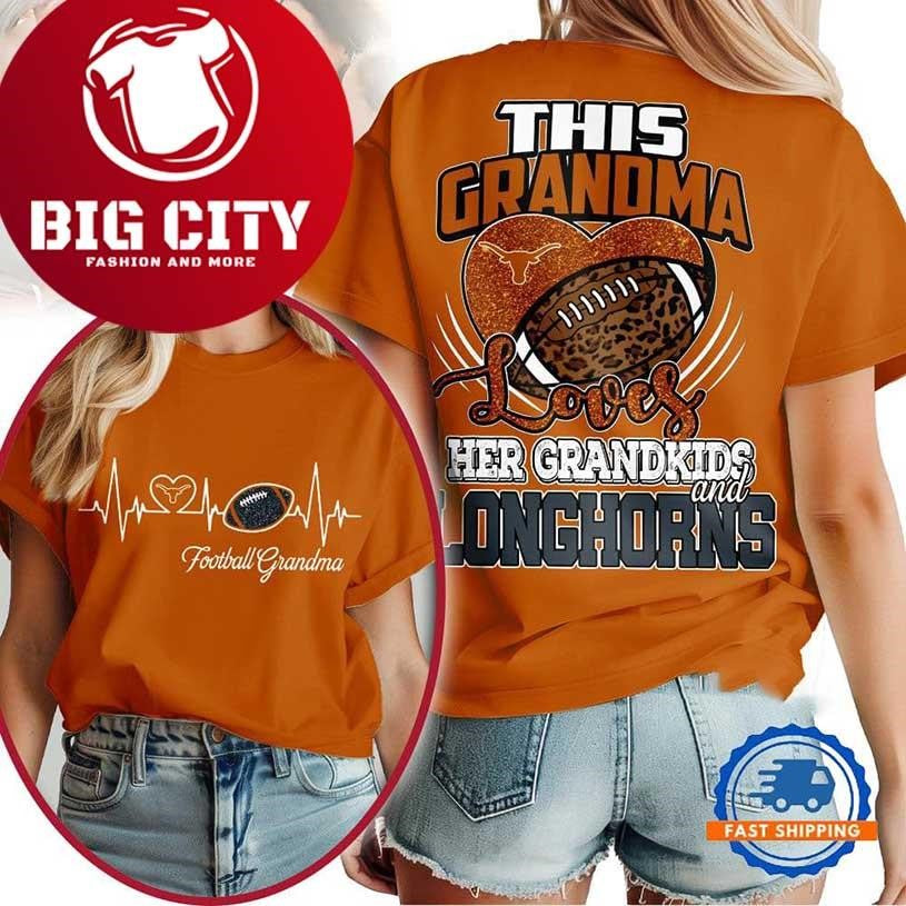 Texas Longhorns 2025 NCAA Grandparents’ Day 2025 New Two Sided Shirt