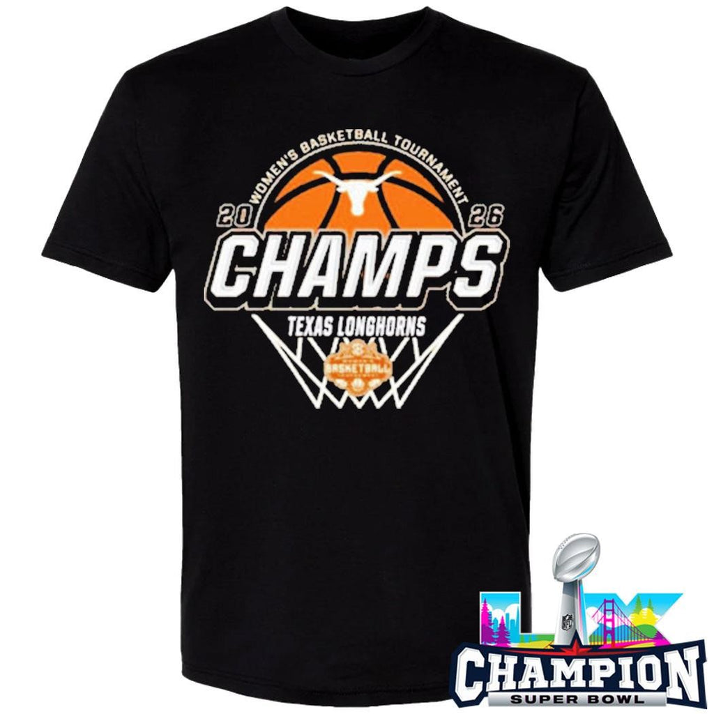 Texas Longhorns 2025 Sec Women’s Basketball Regular Season Champions Shirt