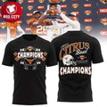Texas Longhorns Cheez-It Citrus Bowl Champions 2025-2026 Two Sided Shirt