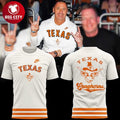 Texas Longhorns Coach Sark Longhorns Legacy Retro Two Sided Shirt
