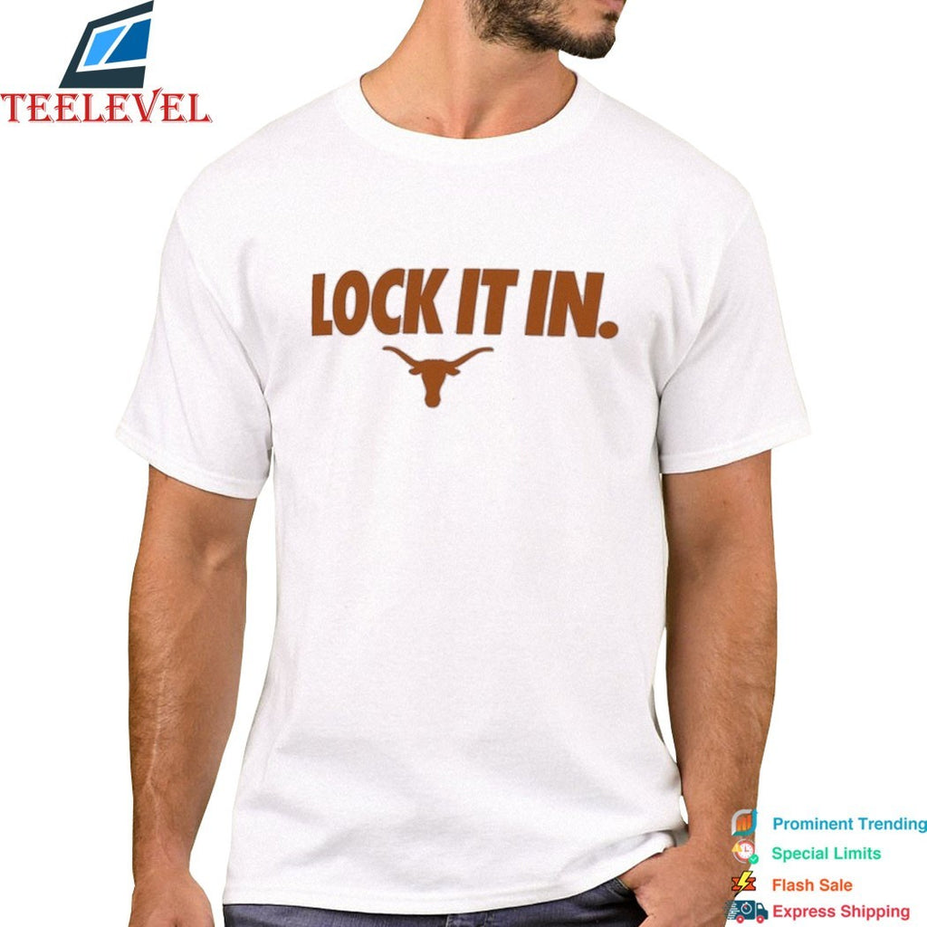 Texas Longhorns Lock It In T-Shirt