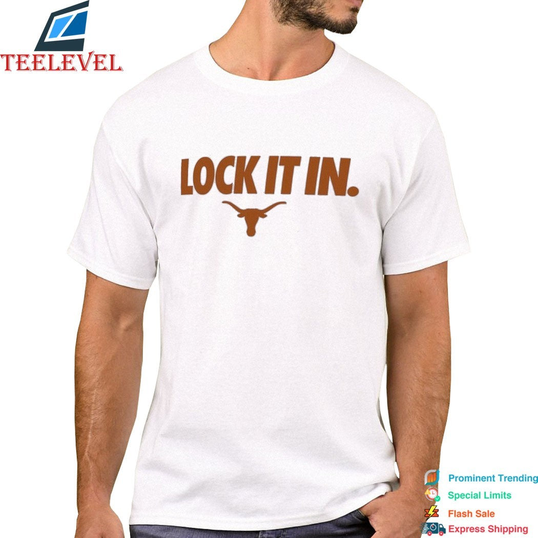Texas Longhorns Lock It In T-Shirt