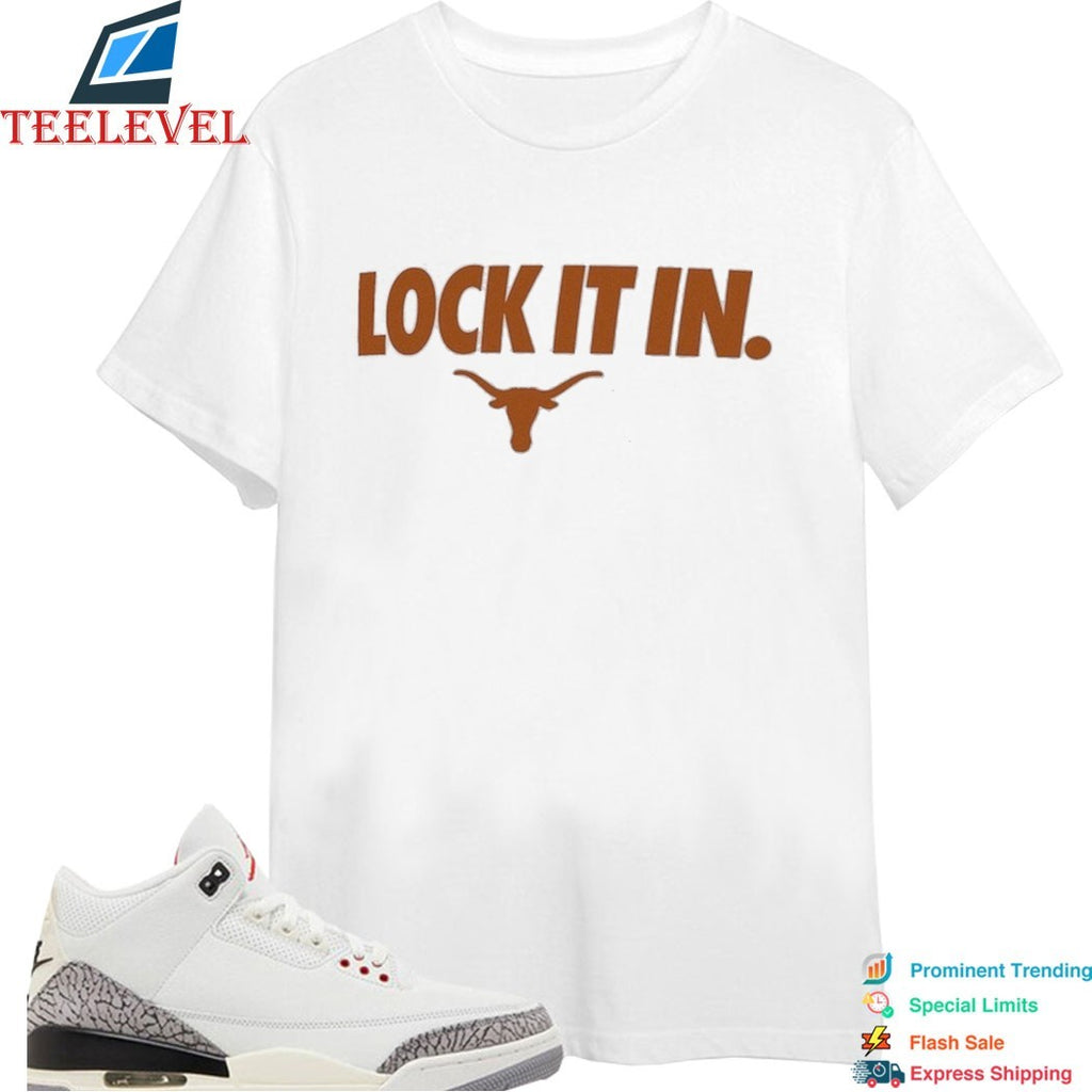 Texas Longhorns Lock It In T-Shirt