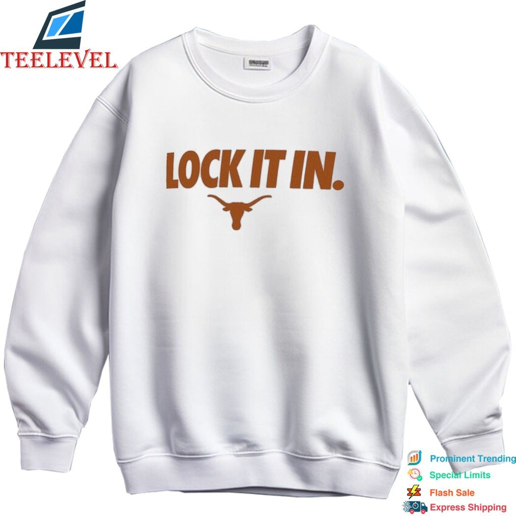 Texas Longhorns Lock It In T-Shirt