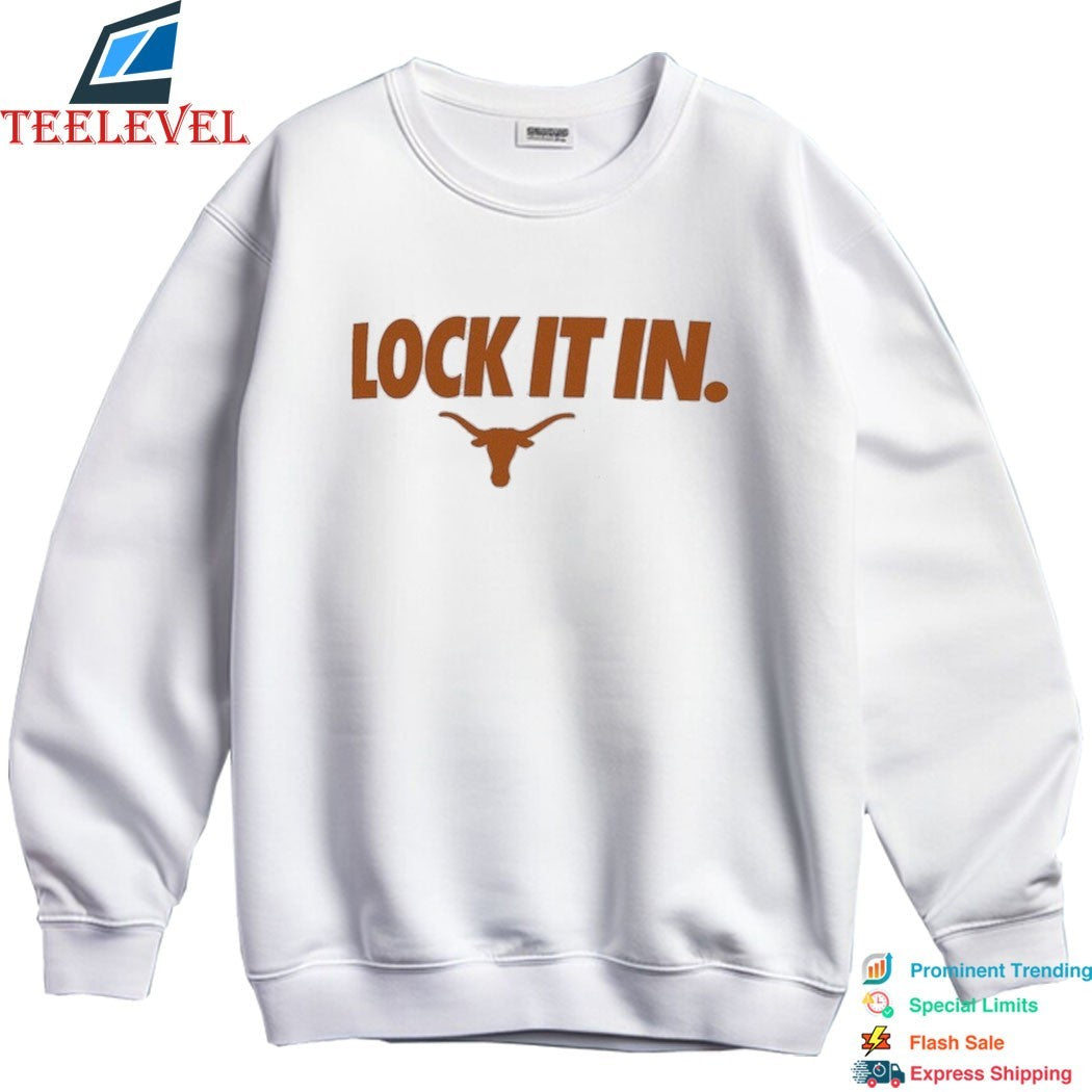 Texas Longhorns Lock It In T-Shirt