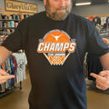 Texas Longhorns Women’s Basketball 2026 SEC Tournament Champions Locker Room Orange T-Shirt
