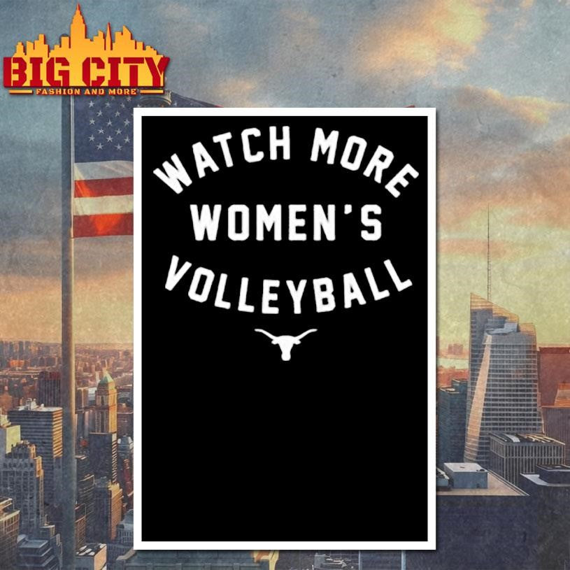 Texas Longhorns football Watch more women’s volleyball logo shirt