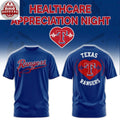 Texas Rangers Healthcare Appreciation 2026 Night x MLB Hoodie Shirts