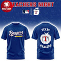 Texas Rangers Teacher Appreciation Night 2026 x MLB Two Sided Shirt