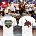 Texas State Bobcat Sun Belt 2026 Track &amp; Field Champions Two Sided Shirt