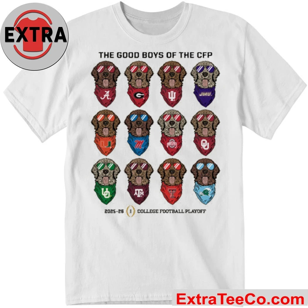 Texas Tech 2025 CFP Good Boys of the CFP Shirt