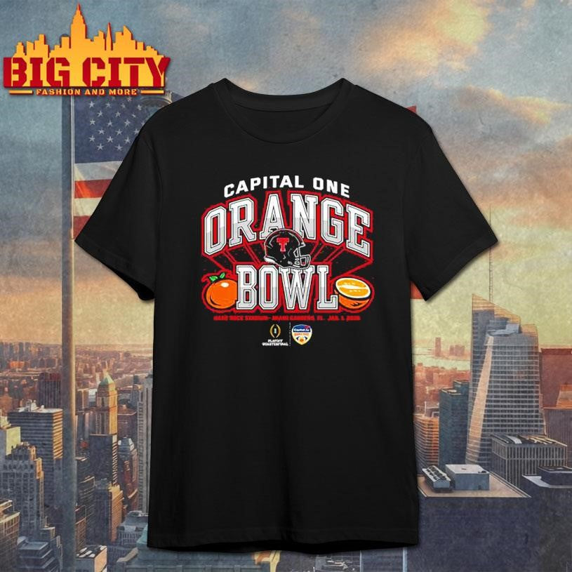 Texas Tech 2025 CFP Orange Bowl shirt