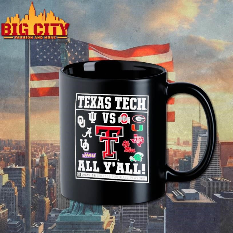 Texas Tech 2025 Cfp All Yall Shirt
