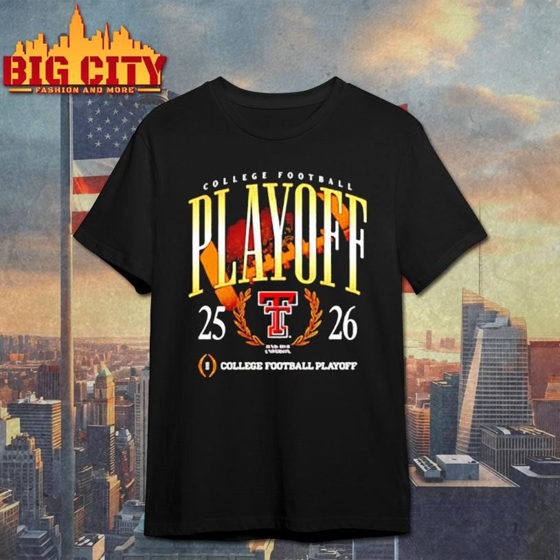 Texas Tech ’25-’26 College Football Playoff shirt