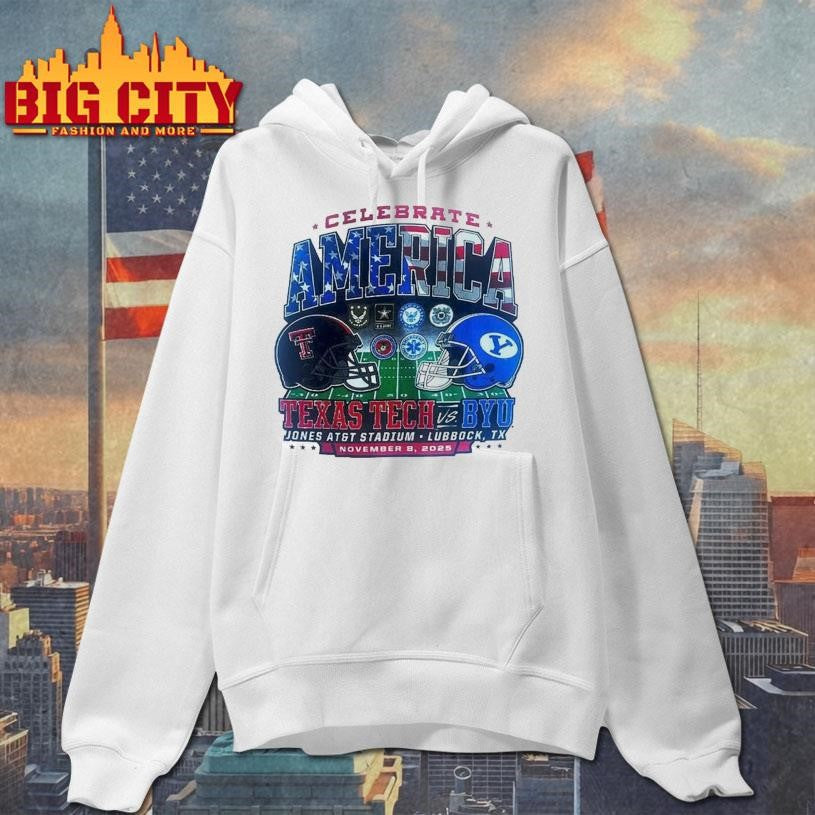 Texas Tech America Texas Tech vs Byu Jones Atgt Dtadium Lubbock ,Tx November 8,2025 Shirt