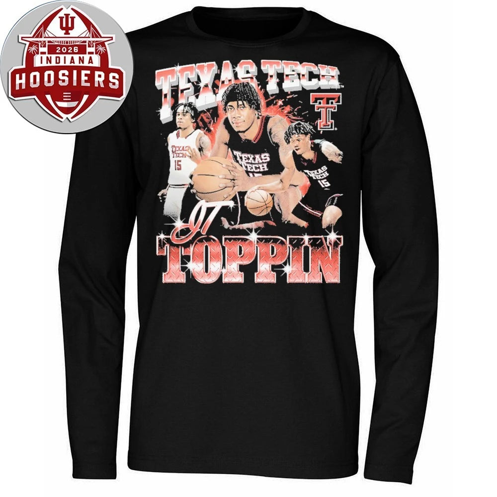 Texas Tech Basketball Official NIL JT Toppin 90s Shirt