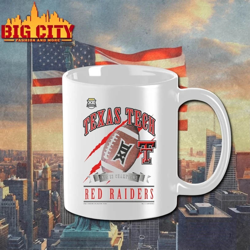 Texas Tech Big 12 Championship 2025 Red Raiders shirt