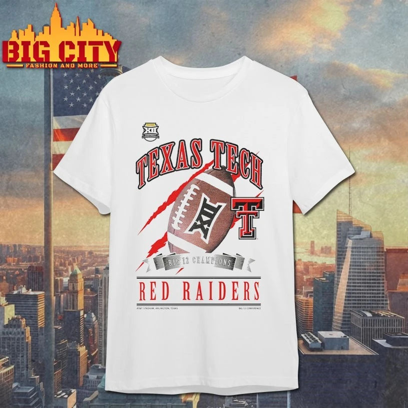 Texas Tech Big 12 Championship 2025 Red Raiders shirt
