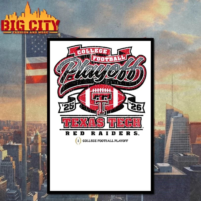 Texas Tech CFP 2025 Fan shirt