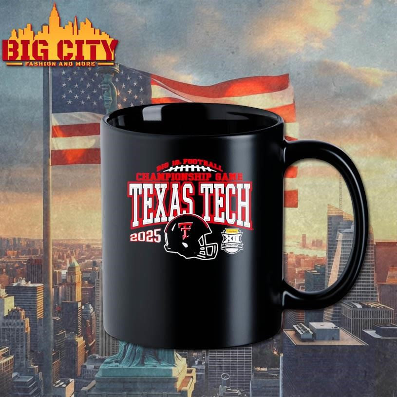 Texas Tech Red Raiders 2025 Big 12 Championship Game Shirt