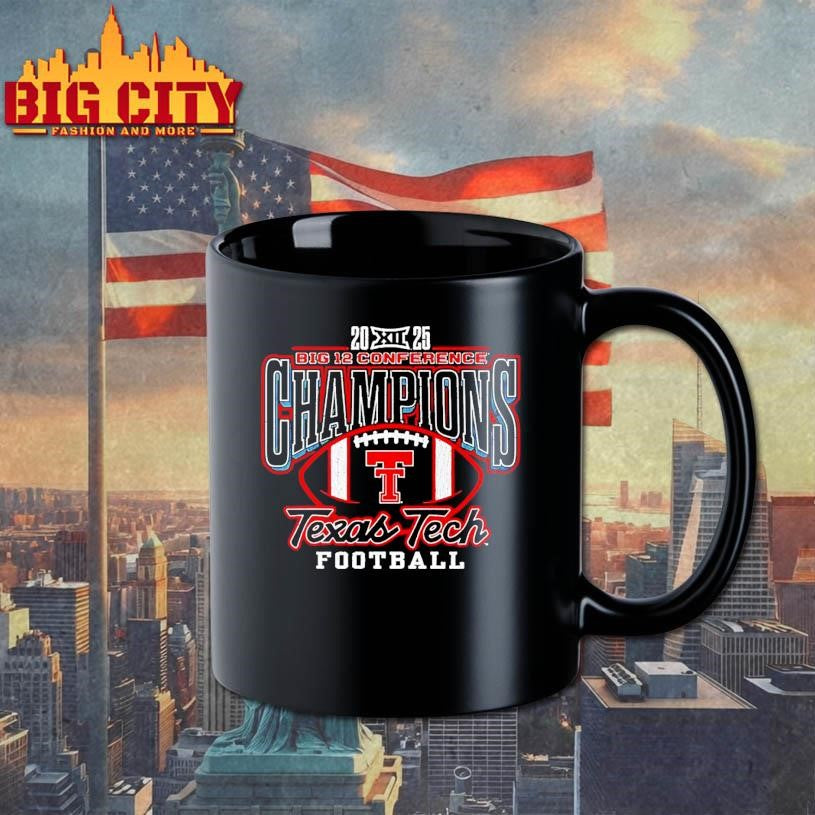 Texas Tech Red Raiders 2025 Big 12 Conference Champions Vintage Shirt