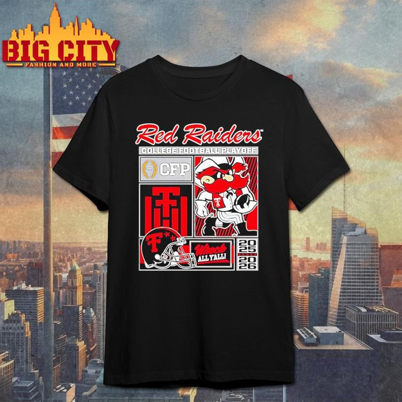 Texas Tech Red Raiders 2025 Cfp Wreck All Yall Shirt