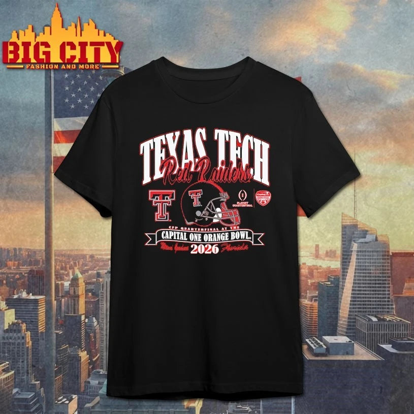 Texas Tech Red Raiders CFP quarterfinal at the Capital One Orange Bowl 2026 shirt