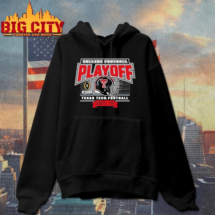 Texas Tech Red Raiders College Football Playoff 2025 2026 Led Helmet Shirt