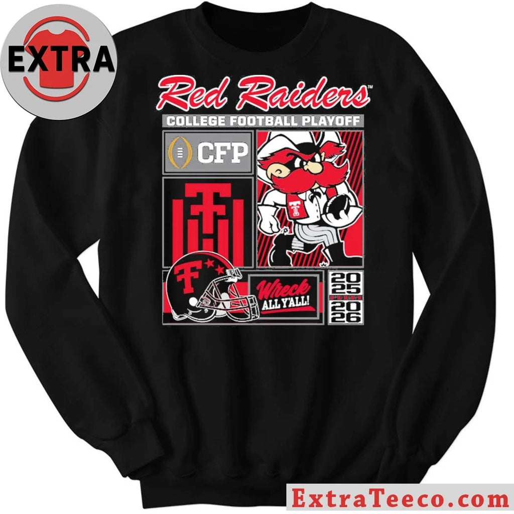Texas Tech Red Raiders College Football Playoff (CFP), celebrating the team’s playoff berth Shirt