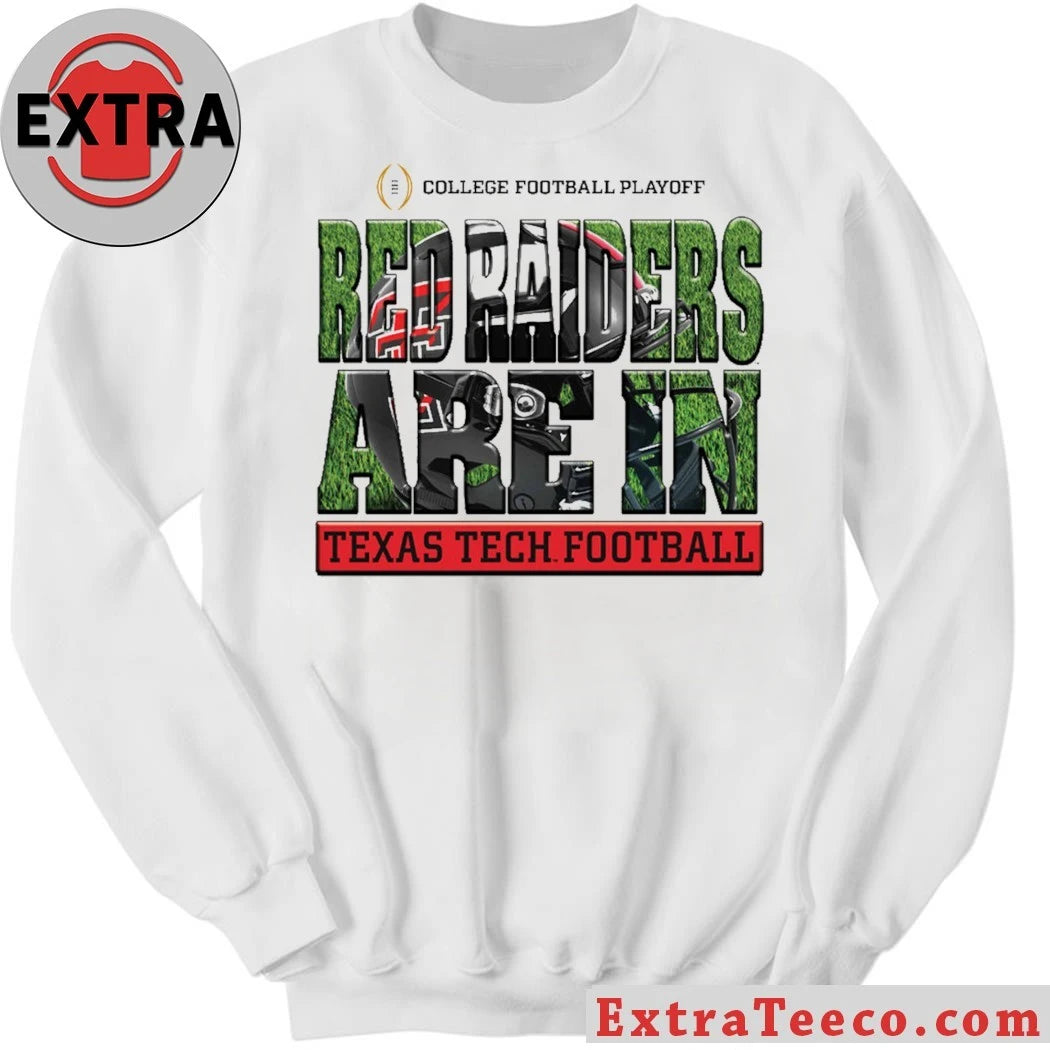 Texas Tech Red Raiders College Football Playoff We Are In Celebrating the Texas Tech Red Raiders reaching the Big 12 Championship for the first time in history Shirt