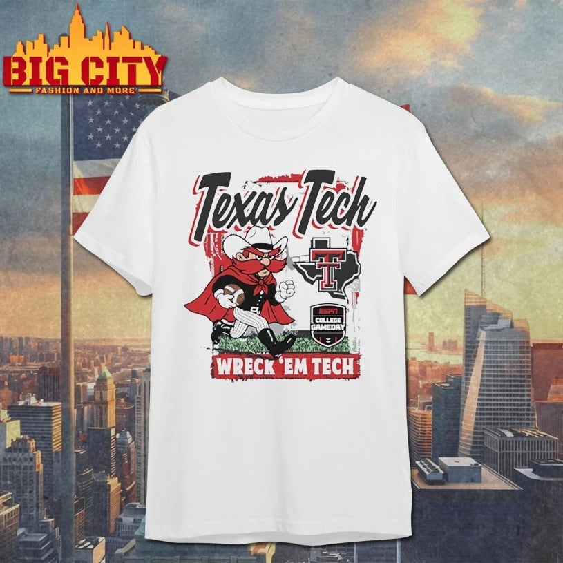 Texas Tech Red Raiders College GameDay Wreck ’em Tech shirt