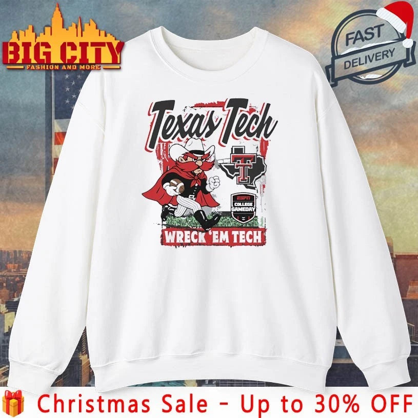 Texas Tech Red Raiders College GameDay Wreck ’em Tech shirt