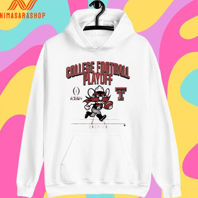 Texas Tech Red Raiders Football College Football Playoff 2025-2026 Mascot Shirts