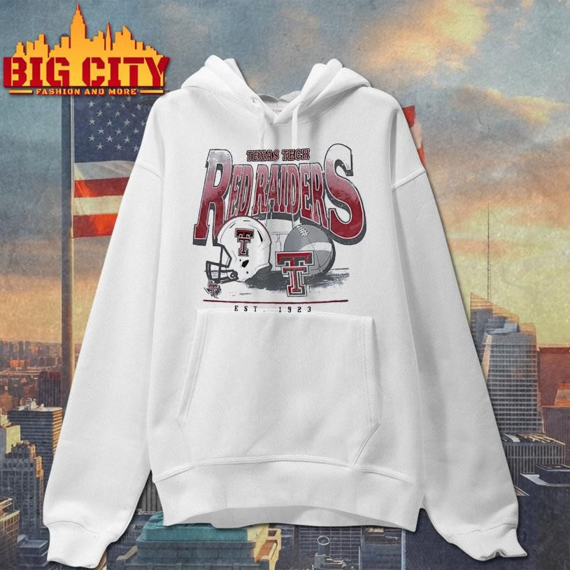 Texas Tech Red Raiders Football est 1923 Helmet Shirt