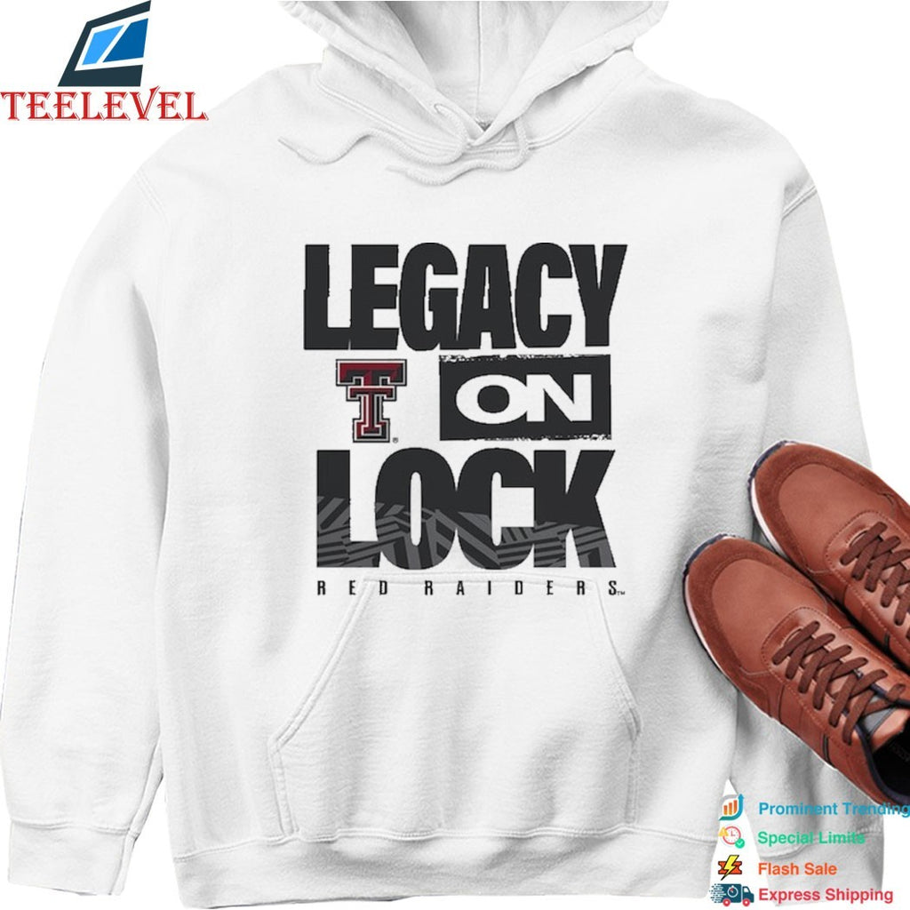 Texas Tech Red Raiders Legacy On Lock T-shirts