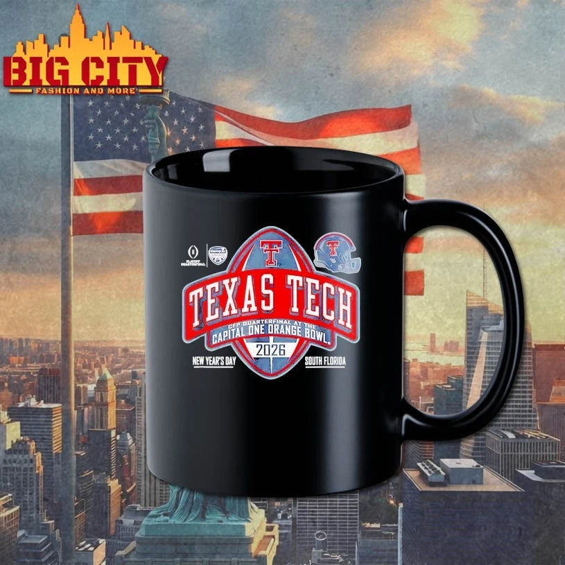 Texas Tech Red Raiders Orange Bowl 2025-26 CFP Quarter shirt