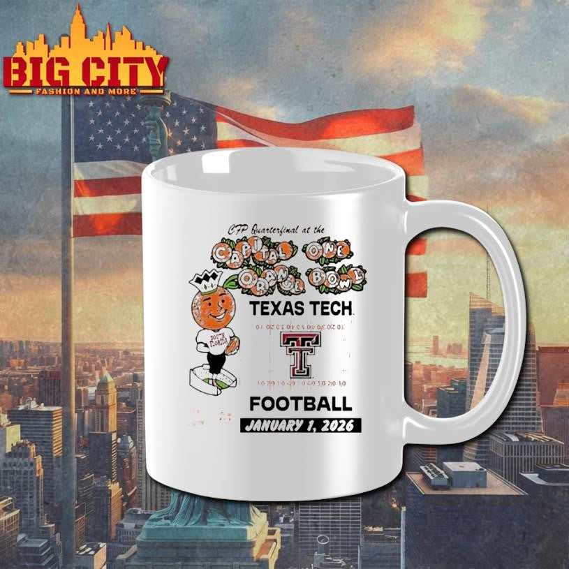 Texas Tech Red Raiders Orange Bowl January 1st 2026 Shirt